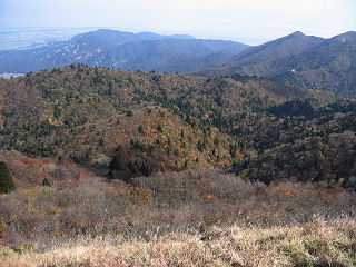 武奈ヶ岳から眺め。
