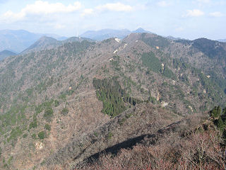 仙ヶ岳北側からの眺め