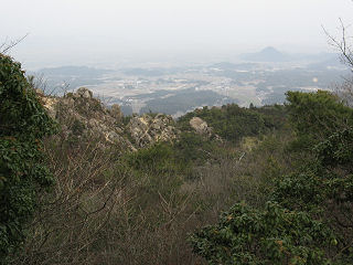 竜王山からの眺め。