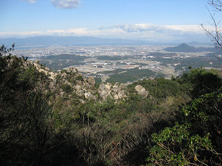 竜王山からの眺め。