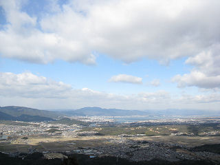 笹間ヶ岳からの眺め。