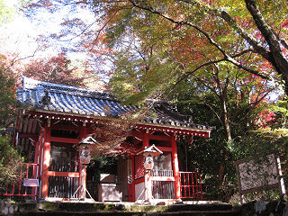 金蔵寺山門。
